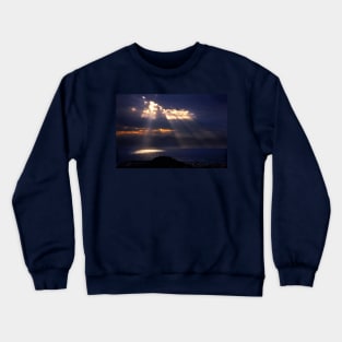 Natural spotlights at the Messenian Gulf Crewneck Sweatshirt